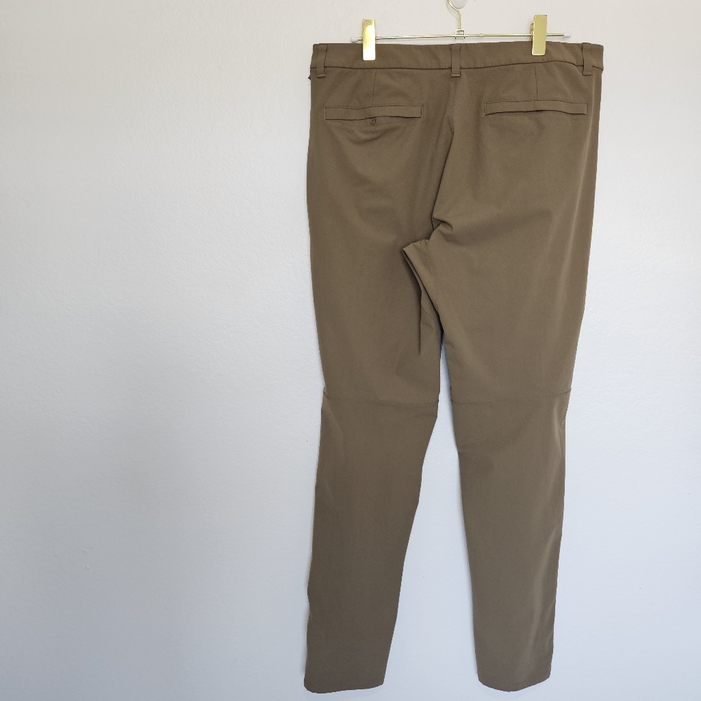 Lululemon | Commission Pant Slim LM5AFFT Brown Tan Mens 38, 37 x 36 - Picture 6 of 7